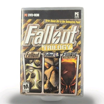 Fallout Trilogy (PC DVD-ROM 2009) Fallout 1, 2 And Tactics. L@@k