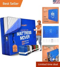 Mattress Bags For Moving With 8 Handles Queen Mattress Moving Bag Tear-Pr...