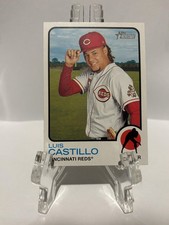 2022 Topps Heritage- Luis Castillo #215 Reds