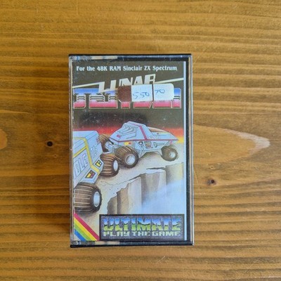 ZX Spectrum Vintage Computerspiel, Ultimate Play The Game Software, Lunar Jetman