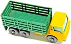 Vintage 1967 Lesney Matchbox Series No. 4 Dodge Stake Truck Yellow Green Farm