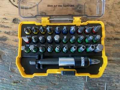 32 tlg Schrauberbit Set DT7969 (25 mm Bit Set mit allen gängigen