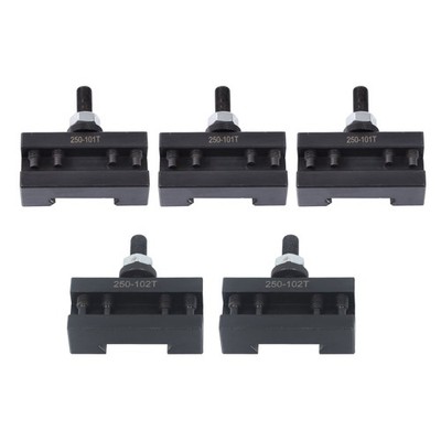 AXA 3 Pcs 250-101XL 2 Pcs 250-102XL Tool Holder Set Oversize Slot Lathe Kit
