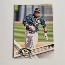 Alejandro De Aza Oakland Athletics 2017 Topps Series 2 Baseball #460