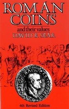 ROMAN COINS AND THEIR VALUES By David R. Sear - Hardcover *Excellent Condition*