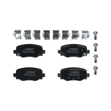 Satz Bremsbeläge Bremsklötze hinten für Jeep Renegade BU | 23817593