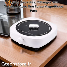 Mélangeur Magnétique USB Capacité 2L 4000 tr/m Avec Barre D'agitation Aimantée