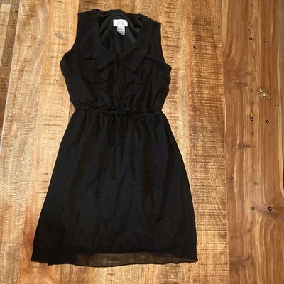 Sweet Storm Women's Dress Black Sleeveless Cocktail, Funerals Size Small