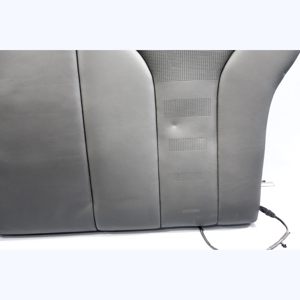 BMW F80 M3 2015-2019 respaldo de asiento trasero de fábrica cuero merino negro térmico OEM Foto 3 de 4