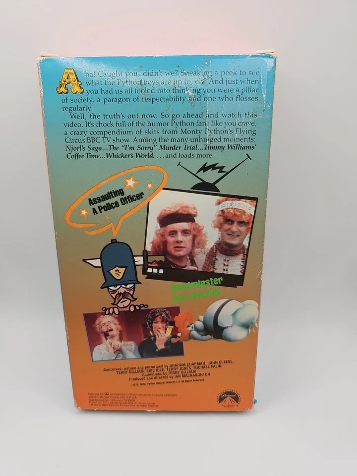Monty Python Flying Circus Silly Party And Other Friends Volume 9 VHS - Image 2 of 4