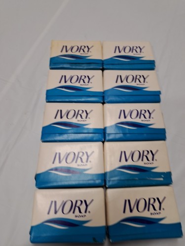 10 Vintage IVORY Soaps - Procter & Gamble (P&G) - Unopened Personal NOS USA - Picture 2 of 4
