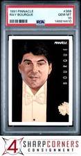 1991 PINNACLE #368 RAY BOURQUE BRUINS HOF POP 2 PSA 10
