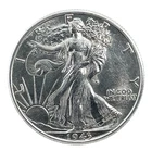 1943 Walking Liberty Half Dollar 50c Bu-Unc. 90% Silver U.S. Coin #7
