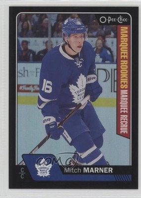 2016 Upper Deck O-Pee-Chee Update Black Rainbow Foil Mitch Marner Rookie RC i2h