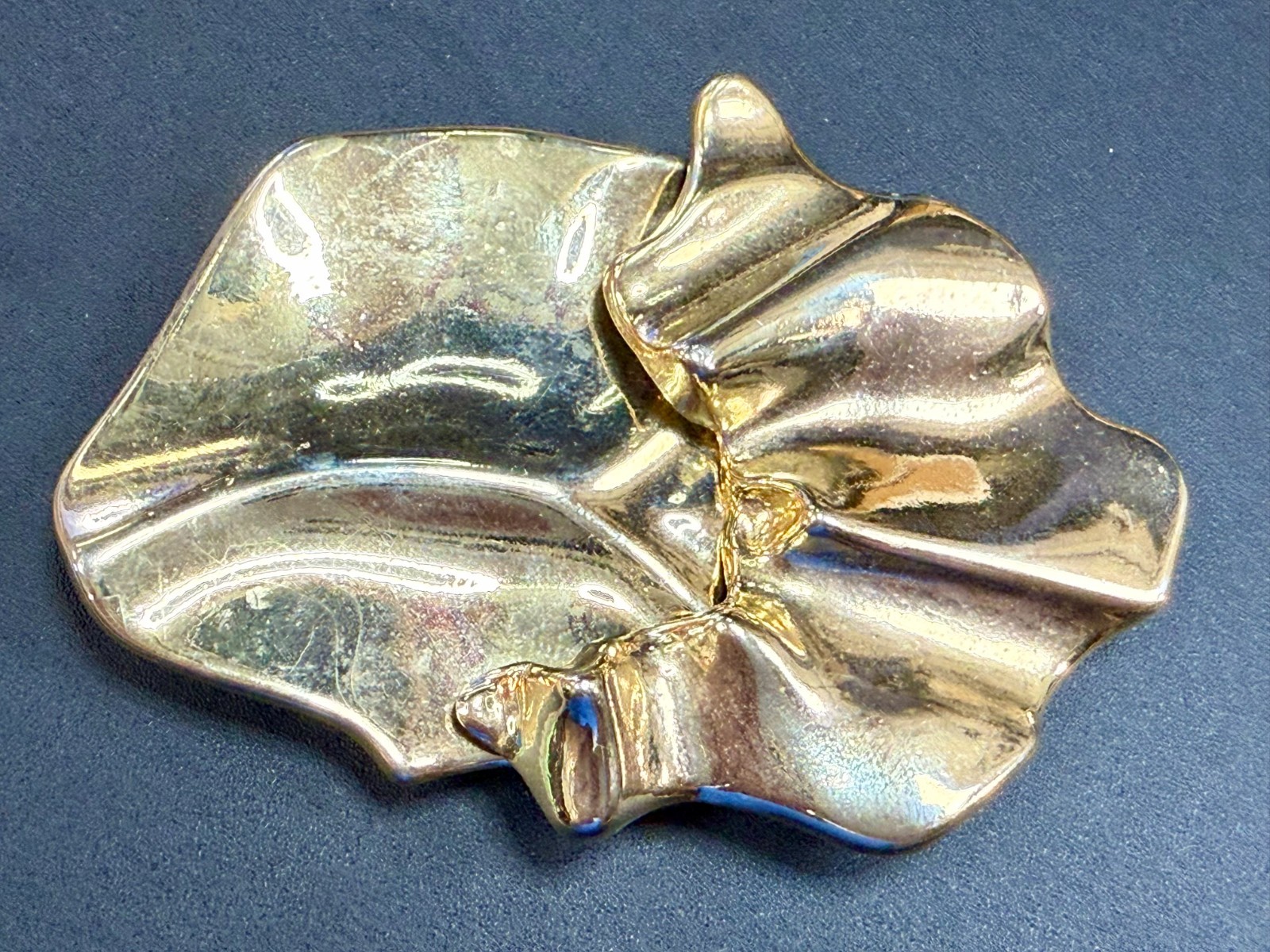 Brutalist Modernist Interlocking Two Piece Vintag… - image 13