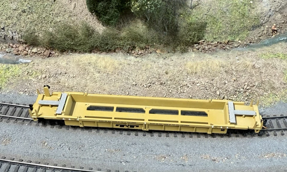 N Scale Walthers Container - Well Car Trailer Train TT MTL Micro Trains Couplers - Image 2 of 3