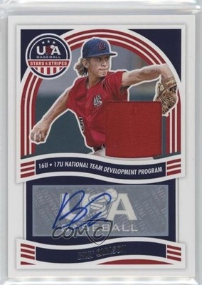 2024 Panini Stars and Stripes Billy Carlson #NTS-BC Auto 0j81