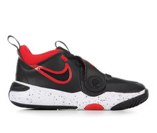 NIKE Team Hustle D 11 PS Pre School DV8996-003 Black/University RED 