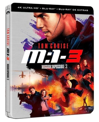 Mision Imposible 3 (Steelbook) (4K UHD + Blu-ray + Blu-ray Extras) [Blu-ray]