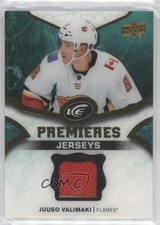2018-19 Upper Deck Ice Ice Premieres Jerseys Juuso Valimaki #IPJ-JV xp6
