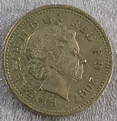 UK(Great Britain) 1 pound 2007, Gateshead Millennium Bridge , Elizabeth II *C785
