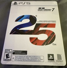 Gran Turismo 7 Steelbook 25th Anniversary Edition - PlayStation 5 Brand New