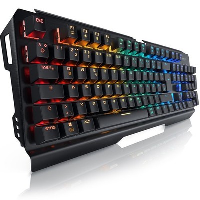 Titanwolf Alumar Gaming Tastatur QWERTZ Layout mechanisch LED Beleuchtung Aktion