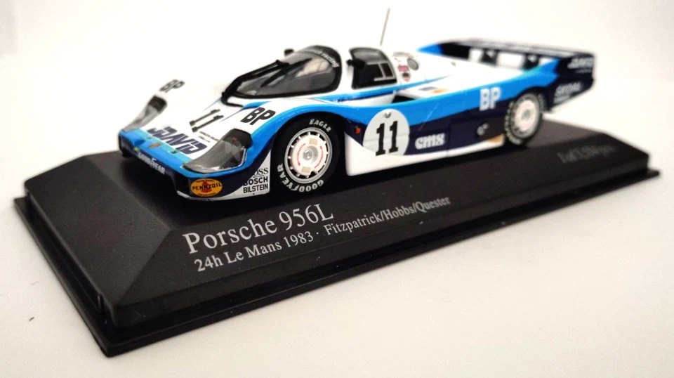 Minichamps 1:43 Porsche 956L #11 Fitzpatrick/Hobbs Le Mans 1983 MIB — 第 4/4 张图片