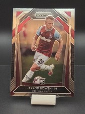 2020-21 Prizm Premier League Jarrod Bowen Rookie Card RC #186 J764. rookie card picture