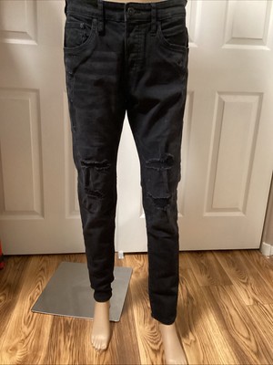 H&M Denim Distressed Stretch Jeans