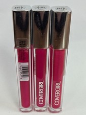 LOT OF 3 COVERGIRL COLORLICIOUS LIP GLOSS 660 FRUITYLICIOUS 0.12oz NEW SEALED
