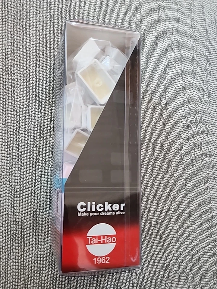 PBT DOUBLE SHOT KEYCAPS COMPLETE 106 SET NEW NIB Pink Baby Blue White - Image 2 of 4