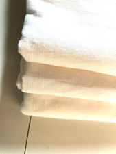 Three Target Threshold White Cotton Rectangle Fabric Tablecloth 104x60