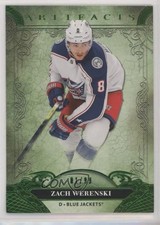 2020-21 Upper Deck Artifacts Stars Emerald 1/99 Zach Werenski #135 5tb