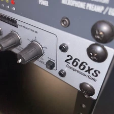 DBX 266xs Professional Audio Compressor Limiter Gate Dynamic Processor Analog