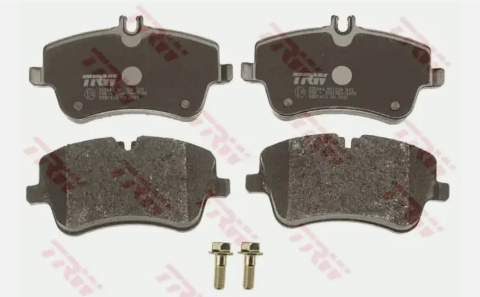 Plaquettes de frein GDB1413 TRW pour remplacer le freinage avant Mercedes Classe C