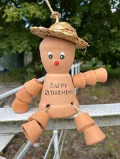 Retirement Gifts for Women, Men - Flower Pot Man - Keepsake Gifts