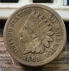 1863 Indian Cent Nice Original Good CHRC