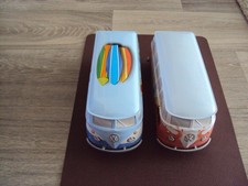 VW Bus Bully aus Blech v. Christian Delormei m. Hologramm 2 Stück