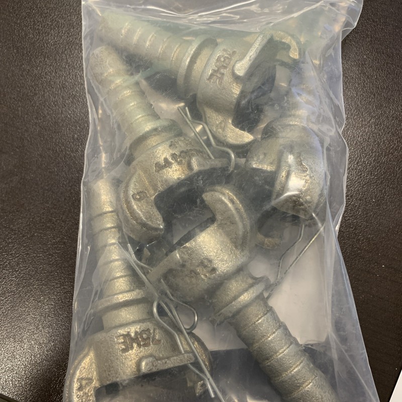 DIXON LUG COUPLER GAM6 UNIVERSAL  Air King Hose, End, 3/4 In. LOT of 5 EACH