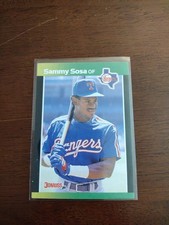 1989 Donruss Baseball's Best Sammy Sosa Rookie 14