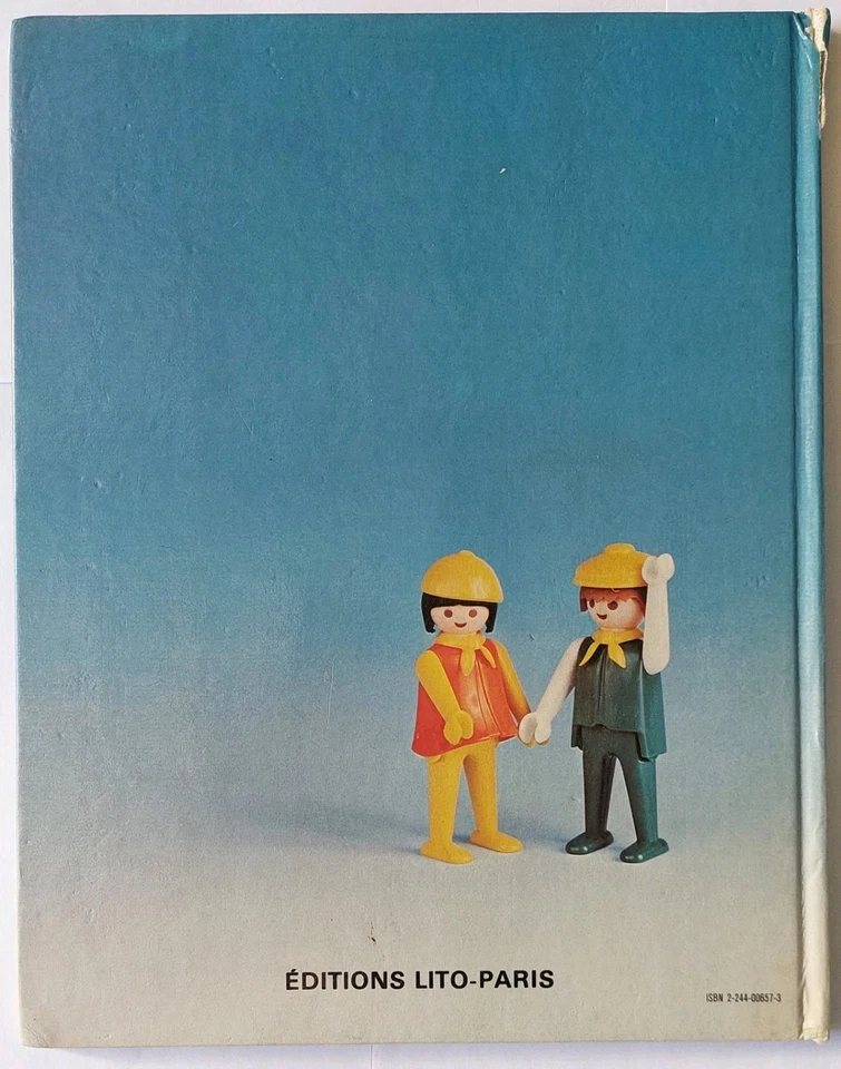 Livre Illustré Playmobil Le Sous-Marin Fantastique 1974 Éditions Lito-Paris  - Photo 3/4
