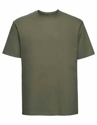 Russell Z180 Herren Classic Heavyweight Workwear Baumwolle T-Shirt (Einzelshirt)