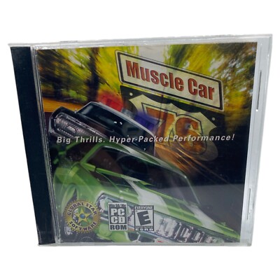 Muscle Car 76 PC CD Global Star Software 2001 Racing Game Tested