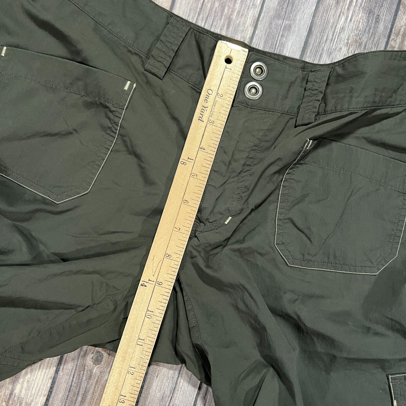 ARC'TERYX Arcteryx Rampart Pantaloncini Cargo Elasticizzati Escursionismo 14 Donna Grigio Outdoor Gorpcore