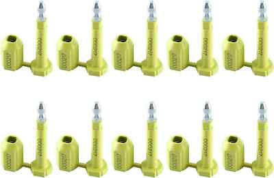 #ad 100 PCS High Security Bolt Seal Shipping Seal for Cargo Containers Truck Trailer $55.99