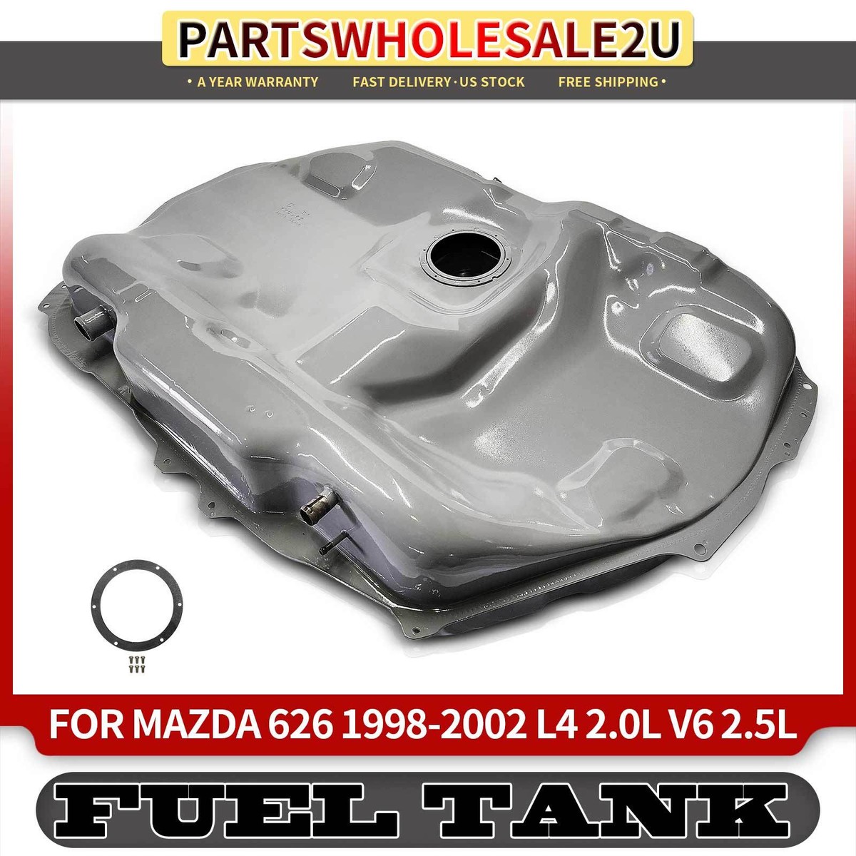 New 17 Gallons Fuel Tank for Mazda 626 1998 1999 2000 2001 2002 L4