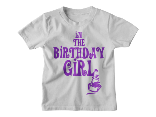 I'm the Birthday Girl Fun Celebration Bday Party Event T-shirt Gift - Picture 6 of 19