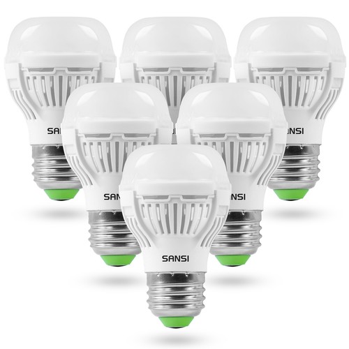 2 Pack SANSI LED Light Bulb 3000K/5000K 9W 900lm Daylight A15 E26 Home Lamp E26 - Picture 26 of 33