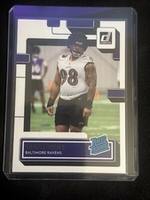 2022 Donruss Rated Rookies #384 Travis Jones  - Baltimore Ravens